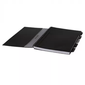 COOLPACK Notatnik spiralny A4 czarny - 80 kartek w kratkę