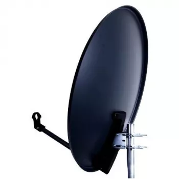 Antena satelitarna CORAB 80 cm ciemna (ASC-800M-C) - Offsetowa paraboliczna antena satelitarna