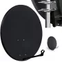Antena satelitarna CORAB 80 cm ciemna (ASC-800M-C) - Offsetowa paraboliczna antena satelitarna