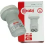 Konwerter LNB Twin CORAB C120TWN – 2 wyjścia, 40 mm feedhorn, niski szum 0,1 dB, wodoszczelny typ F