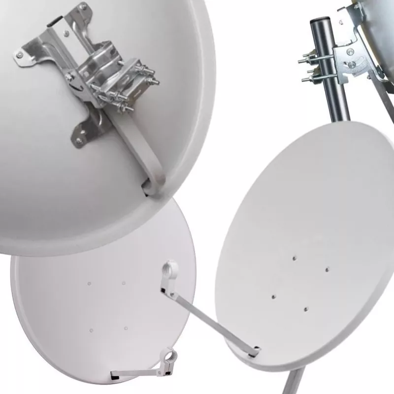 Antena satelitarna CORAB 90 cm Standard Biała (COR-900SAE-J) - Satelita