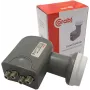 CORAB Universal Quad LNB – 4 wyjścia, szum 0,1 dB, feedhorn 40 mm