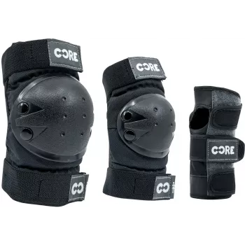Core Junior Triple Pads Set Blue XS