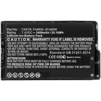 Bateria do laptopa CoreParts FH8RW-CP 42Wh Li-ion dla Dell Latitude 5400/5410/5500/5510 i Precision 3540/3550 (czarna)