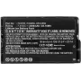 CoreParts MBXDE-BA0184 Akumulator zamienny do Dell Latitude 12 7202 / 7202 Rugged Tablet - 7,6V 3400mAh 25,84Wh Li-Ion 2-ogniwowy Czarny