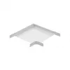CORNER RS90-60-300 M Narożnik do systemu kanałów Pipelife RS90, kąt 90°, ramiona 300 mm, szary PVC