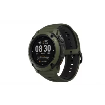 Coros Nomad Smartwatch – Zielony, 1.3 inch Memory-in-Pixel LCD, obudowa ze stopu tytanu, szkło szafirowe, dwuczęstotliwościowy GPS, wodoszczelność 5 ATM, bateria do 30 dni