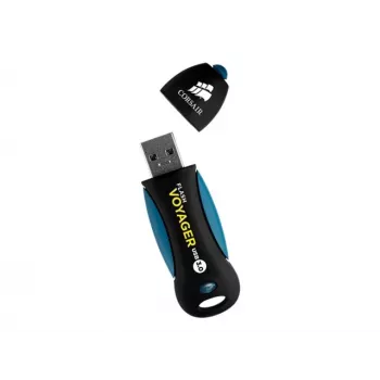 CORSAIR Flash Voyager 256GB USB-A 3.2 Gen 1 Pamięć USB (Czarno-niebieska)