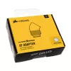 Corsair Hydro X Series 45° Rotary Adapter - Łącznik obrotowy do chłodzenia cieczą - Biały (Zestaw 2 szt.)