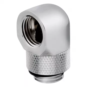 Corsair Hydro X Series 90° Adapter obrotowy G1/4 cala Chrom (2 szt.) - CX-9055008-WW