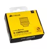 Corsair Hydro X Series XF Złączki zaciskowe G1/4 13/10 Zestaw czterech - Złoty