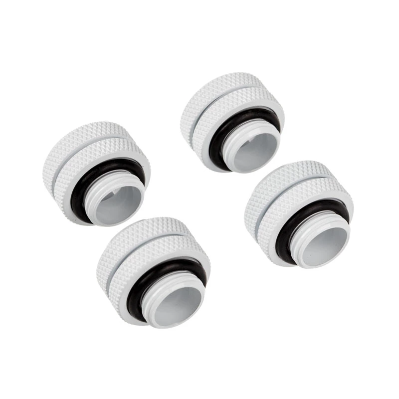 Corsair Hydro X Series XF Hardline 12mm OD Fitting - Biały (Zestaw 4 szt.)
