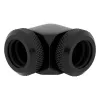 Corsair Hydro X Series XF Hardline Adapter 90 Degree 12mm AD to 12mm AD Hardtube, Pack of 2, Czarny