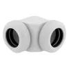 CORSAIR Hydro X Series XF Adapter do twardych rurek 90 stopni 12mm OD do 12mm OD - Zestaw 2 szt., Biały