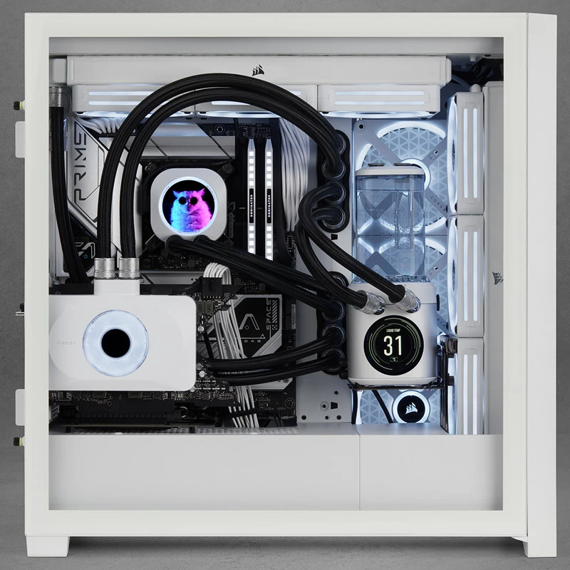 Corsair Hydro X Series XT Wąż miękki z siatki 10/13mm – czarny, 3m