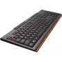 COUGAR CGR-WXNMB-200 Podświetlana Klawiatura Gamingowa RGB z Przełącznikami Nożycowymi, USB, Czarna