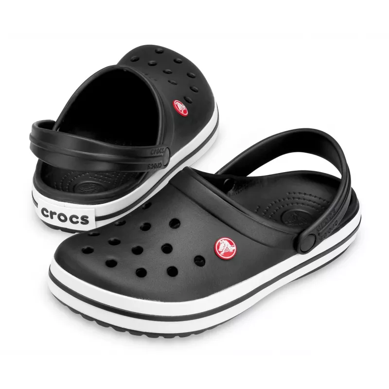 Crocs Crocband Clogs Unisex Czarny, Biały