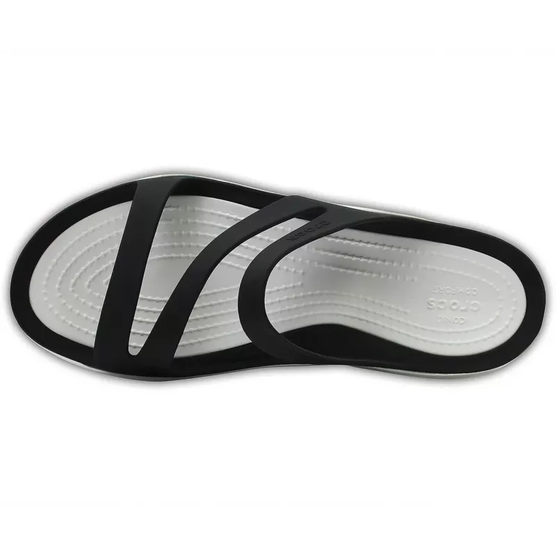 Sandał damski Crocs Swiftwater Black White 36-37