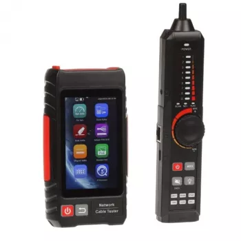 CS-NT64A Tester kabli sieciowych RJ45, RJ11, BNC, USB