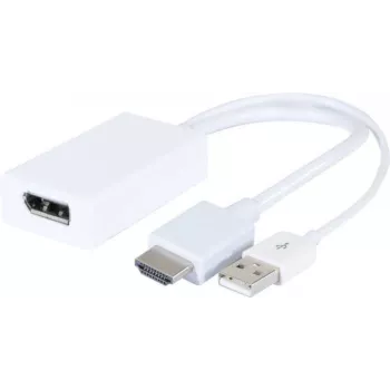 CUC Exertis Connect 127389 Aktywny konwerter sygnału wideo DisplayPort na HDMI 4K UHD 60Hz Czarny