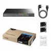Cudy GS1018PS2 16-Port Gigabit PoE+ Switch z 2 portami uplink i 2 gniazdami SFP 200W