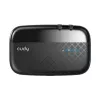 Cudy MF4 4G LTE mobilny router Wi-Fi hotspot, 300 Mbps jednopasmowy 2.4 GHz, do 10 urządzeń, bateria 2000 mAh, czarny