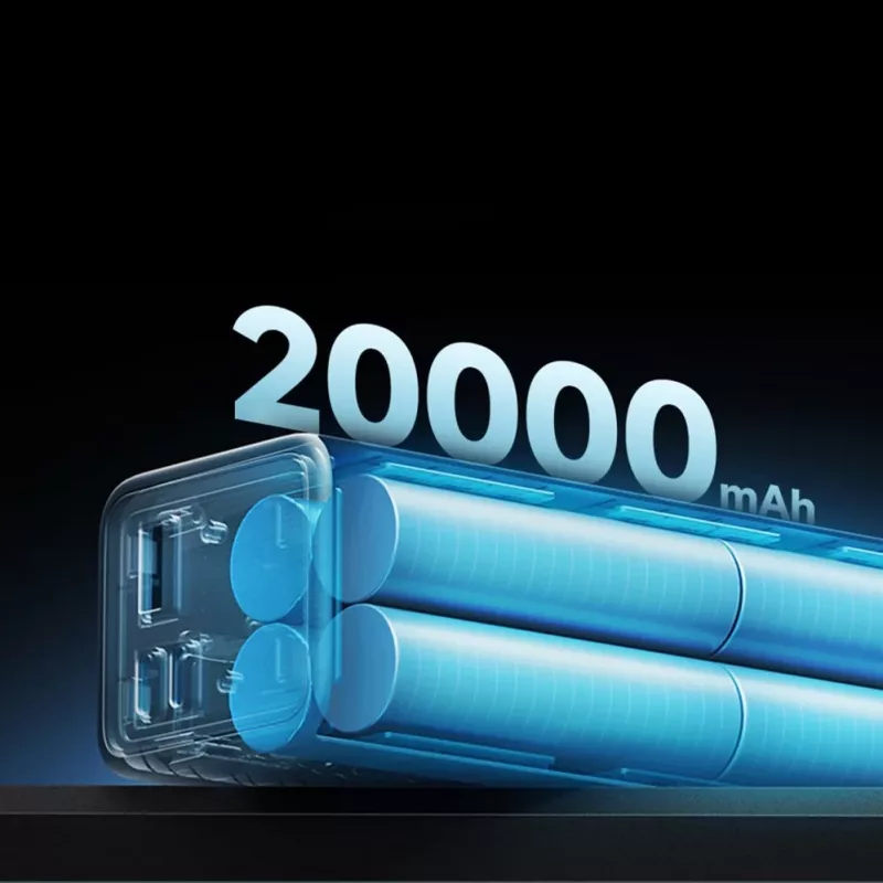 Cuktech CUKP200XGLGR 20000 mAh 100W Power Bank Szary