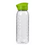 Butelka Curver Bottle Dots 0,45 l przezroczysta/zielona
