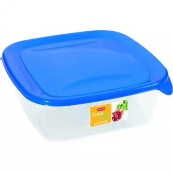 CURVER Fresh & Go Kwadratowy Pojemnik na Żywność 2,9L Niebieski