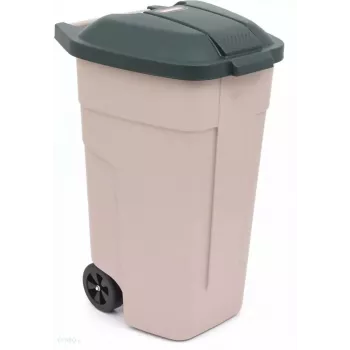 Curver Infinity Kosz na pranie rattanowy prostokątny 110 L Beige