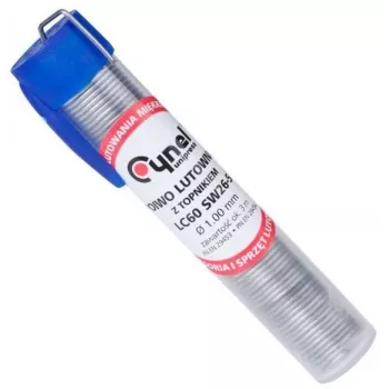 CYNEL UNIPRESS Fiolka 16 g 1 mm Sn60Pb40 SW26 drut lutowniczy