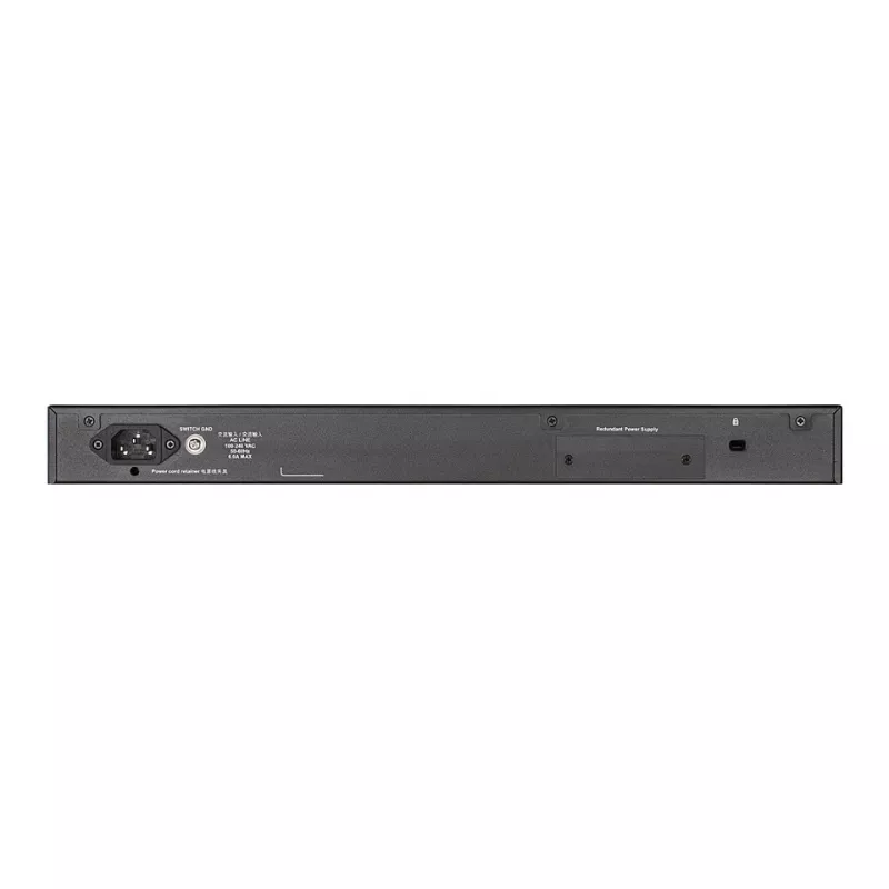 D-Link DGS-1520-52MP 52-portowy Gigabitowy zarządzalny switch PoE+ z 4 uplinkami SFP+ 10G, do montażu w szafie