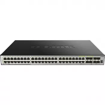 D-Link DGS-3630-52TC L3 Zarządzalny przełącznik stackowalny - 48x Gigabit + 4x 10G SFP+, Rackmount
