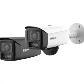Kamera IP Bullet DAHUA 6MP z ciepłym światłem, aktywnym odstraszaniem, obiektywem 3.6mm, IP67, czarna