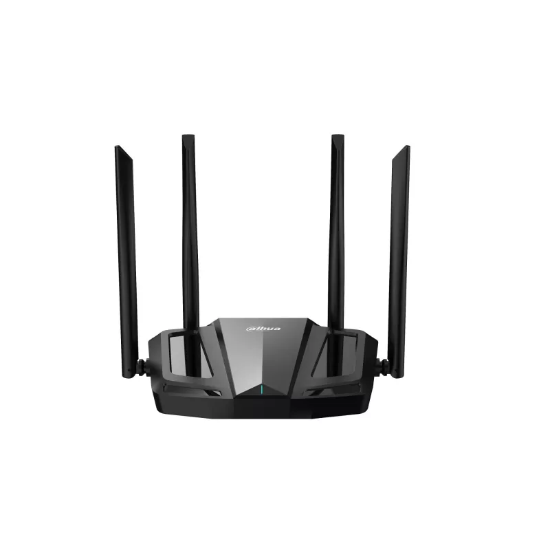 DAHUA AC12 AC1200 Dwuzakresowy Gigabitowy Router Bezprzewodowy, Wi-Fi 5, 4x LAN, Czarny