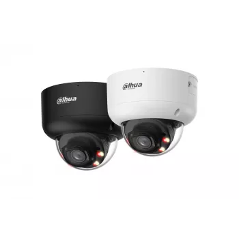 DAHUA IPC-HDBW5659R1-ASE-PV-0280B-PRO-BLACK 6MP Kopułkowa Kamera Sieciowa z Obiektywem 2.8mm, WizMind AI, Czarny