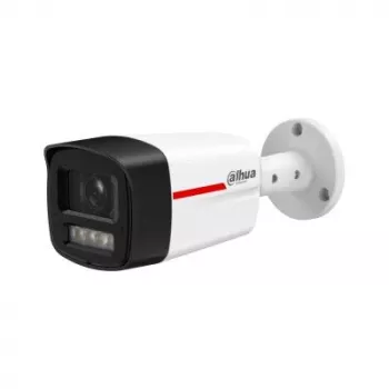 DAHUA IPC-HFW2449TL-S-LED-0280B-PROX WizSense WizColor X 4MP Bullet IP Camera z obiektywem 2.8mm, pełnokolorowym widzeniem nocnym, wbudowanym mikrofonem, PoE, IP67