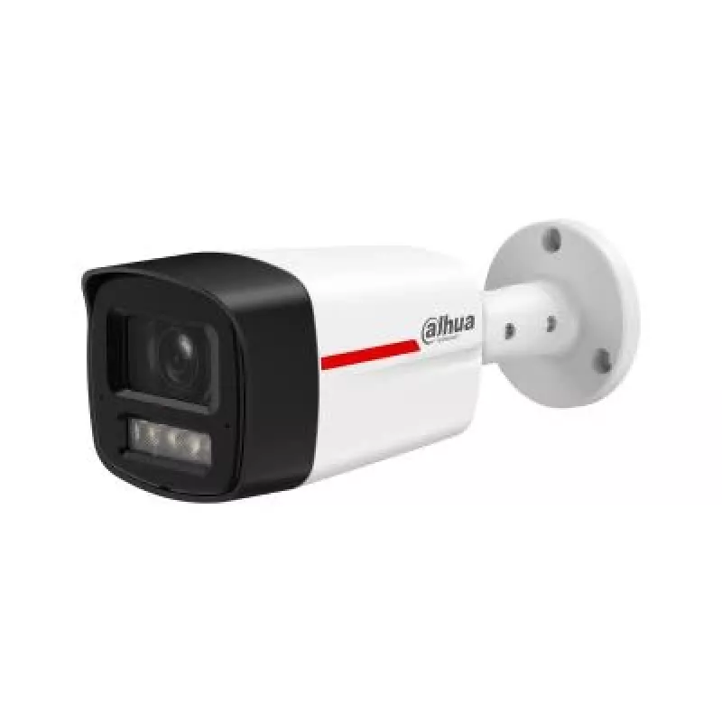 DAHUA IPC-HFW2449TL-S-LED-0280B-PROX WizSense WizColor X 4MP Bullet IP Camera z obiektywem 2.8mm, pełnokolorowym widzeniem nocnym, wbudowanym mikrofonem, PoE, IP67