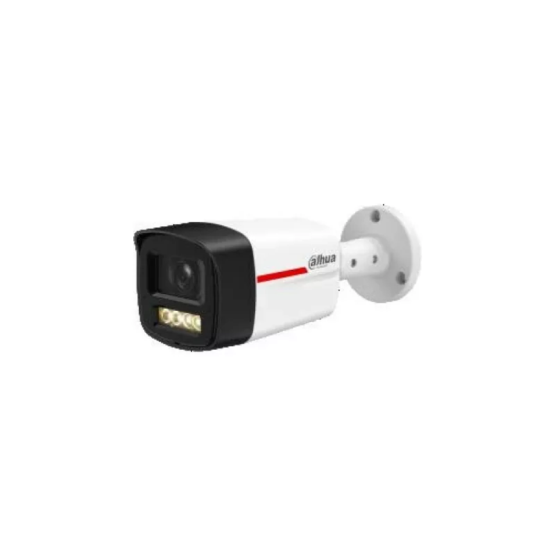 DAHUA IPC-HFW2449TL-S-LED-0280B-PROX WizSense WizColor X 4MP Bullet IP Camera z obiektywem 2.8mm, pełnokolorowym widzeniem nocnym, wbudowanym mikrofonem, PoE, IP67