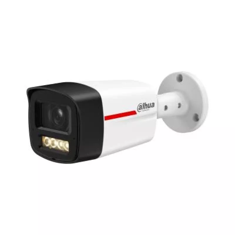 DAHUA IPC-HFW2449TL-S-LED-0280B-PROX WizSense WizColor X 4MP Bullet IP Camera z obiektywem 2.8mm, pełnokolorowym widzeniem nocnym, wbudowanym mikrofonem, PoE, IP67