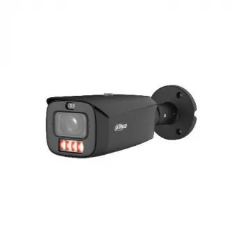 Dahua IPC-HFW3849T1-ZAS-PV-2712-PRO-Black TIOC 3.0 Kamera IP, 8MP, 4K Ultra HD, Bullet, Pełnokolorowa, Aktywne Odstraszanie, IP67, PoE