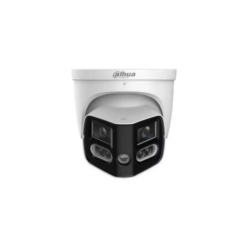 Dahua IPC-PDW31259-A180-AS-PV-0280B TIOC Duo 5MP panoramiczna kamera IP z widokiem 180°, Wi-Fi, aktywnym odstraszaniem, IP67