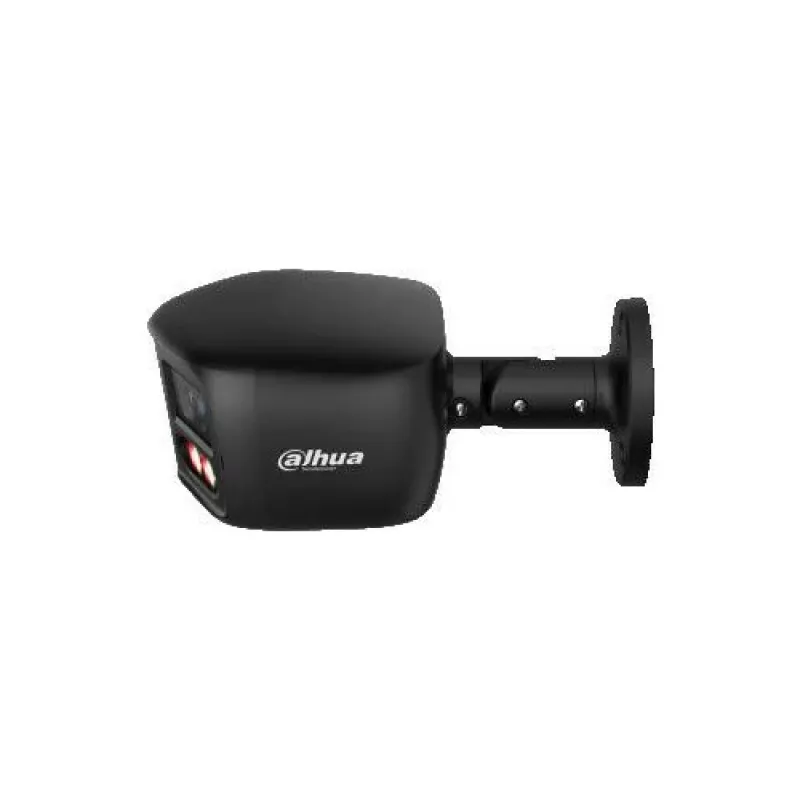 DAHUA IPC-PFW31259S-A180-E2-AS-PV-0280B-BLACK 5MP dwuobiektywowa panoramiczna kamera IP z aktywnym odstraszaniem, czarna