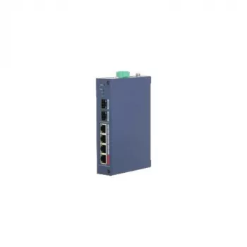Dahua Technology CHS4206-4GT-90 Przemysłowy niezarządzalny przełącznik PoE, 6 portów Gigabit, 4x PoE++ 90W, szyna DIN