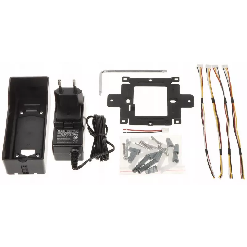 Zestaw wideodomofonu Dahua Technology KTA02 – 7-calowy monitor wewnętrzny, stacja zewnętrzna 1 MP, analogowy system domofonowy 4-przewodowy