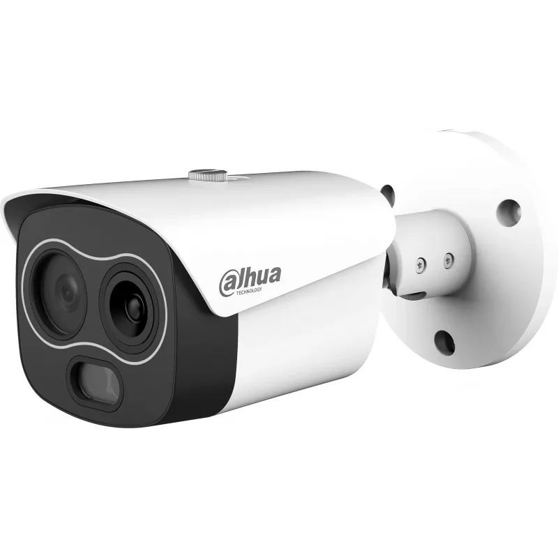 DAHUA TPC-BF1241-B3F4-DW-S8 Termiczna sieciowa kamera bullet, 256x192 termiczna i 4MP widzialna, 3.5mm/4mm, IP67, PoE
