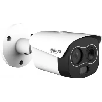 DAHUA TPC-BF1241-B3F4-DW-S8 Termiczna sieciowa kamera bullet, 256x192 termiczna i 4MP widzialna, 3.5mm/4mm, IP67, PoE