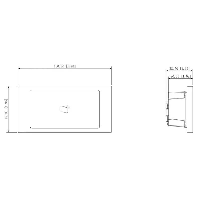 Dahua VTO4202FB-MR1 Moduł główny stacji drzwiowej modułowej