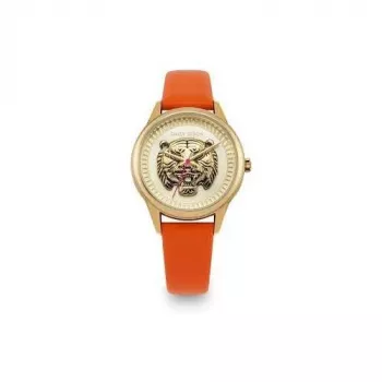 Zegarek damski Daisy Dixon DD184OG 36mm różowe złoto szara skóra