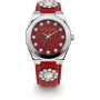 Zegarek damski Daisy Dixon DD136PS, kwarcowy analogowy - koperta 36mm w kolorze różowego złota, różowa tarcza, różowy pasek z ekoskóry